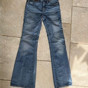 Madewell Blue Flare Jeans